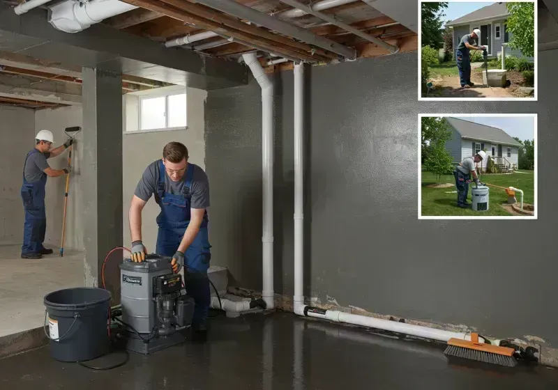 Basement Waterproofing and Flood Prevention process in Paris, IL